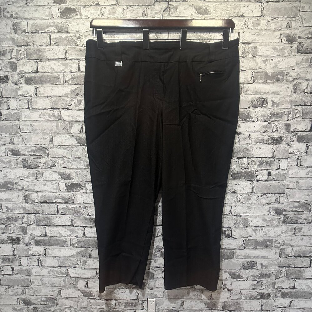 EUC Zac & Rachel Black Dress Pants Women's Size 24W